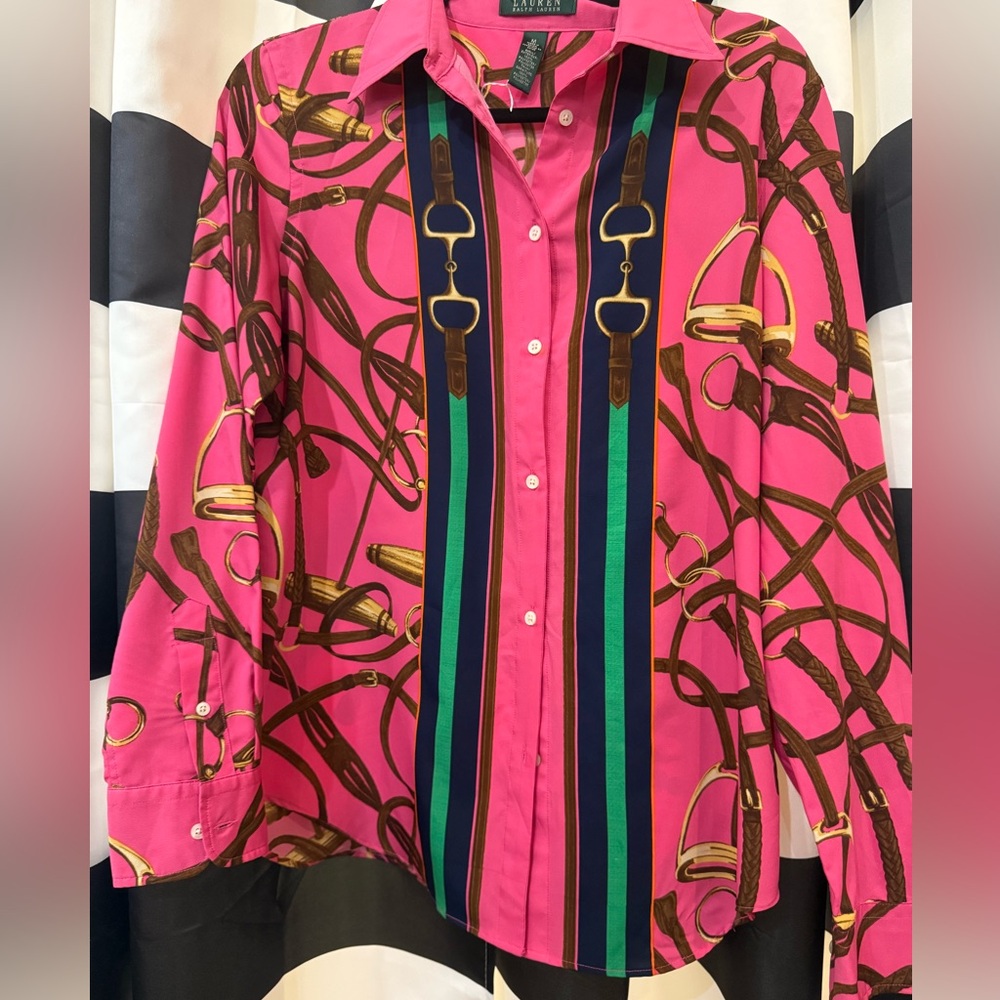 Ralph Lauren Pink Button Down Shirt
